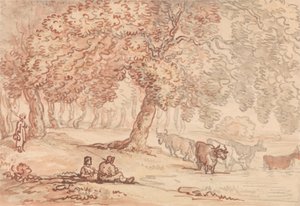 リッチモンドパーク 作： Thomas Rowlandson